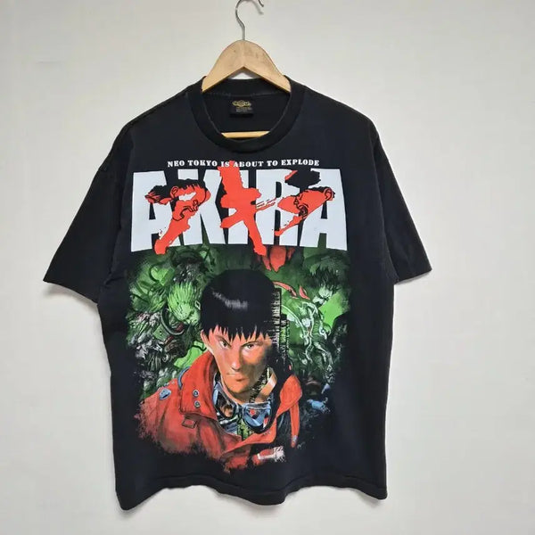 [BUNJANG] Akira Big Printing Animation T-Shirt XL / 아키라Akira 빅프린팅 애니메이션 티셔츠 XL - T202