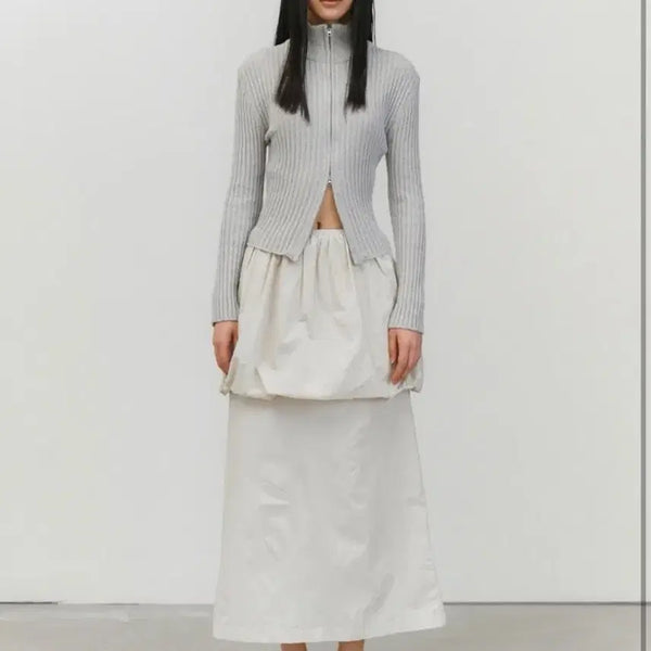 [BUNJANG] Amomento Detachable Skirt / 아모멘토 디터쳐블 스커트