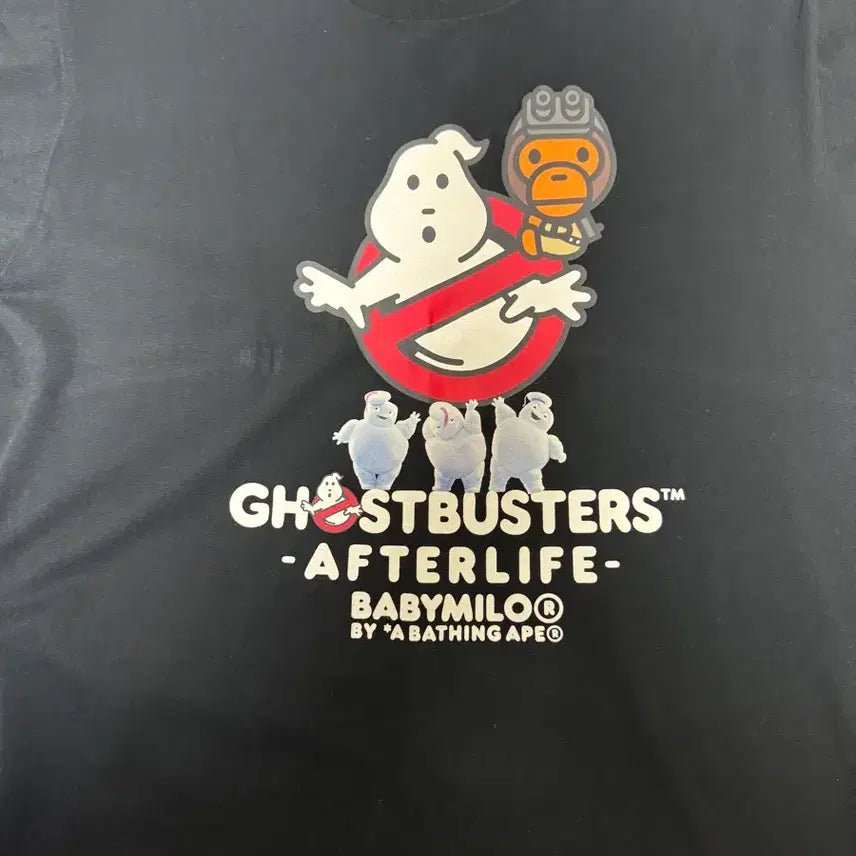 [BUNJANG] BAPE Ghostbusters Short Sleeve T-Shirt / 베이프 고스트 버스터즈 반팔