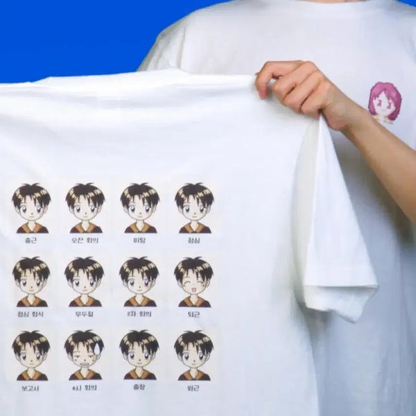 [BUNJANG] Hancom Typing Goods T-Shirt / 한컴타자 굿즈 티셔츠,반팔