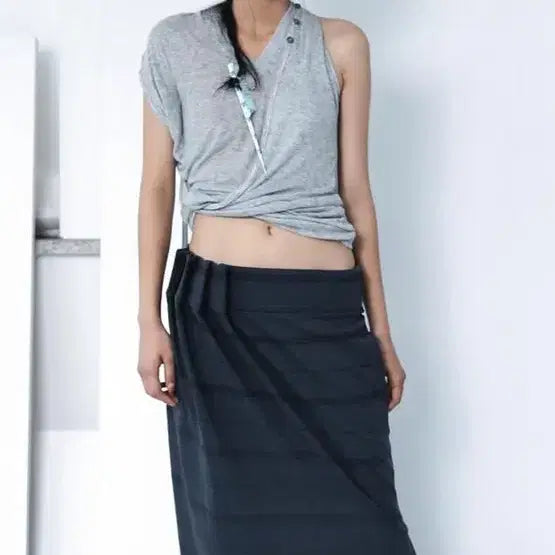 [BUNJANG] Woolika Santos Long Skirt / 울리카상투스 롱 스커트