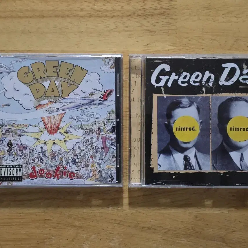 [BUNJANG] Green Day Dookie & Nimrod Albums (2 CDs) / CD 음반 GREEN DAY 그린데이 앨범 2장