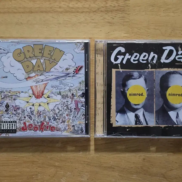 [BUNJANG] Green Day Dookie & Nimrod Albums (2 CDs) / CD 음반 GREEN DAY 그린데이 앨범 2장