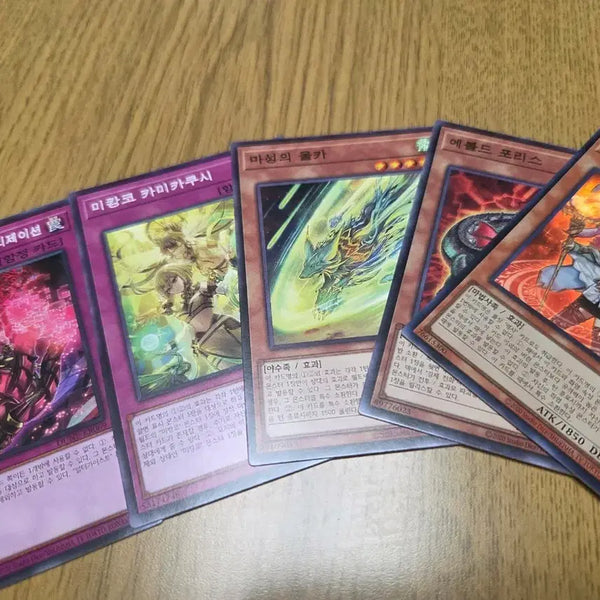 [BUNJANG] Yu-Gi-Oh! Card Bundle Set / kccf 행사 유희왕 카드 일괄