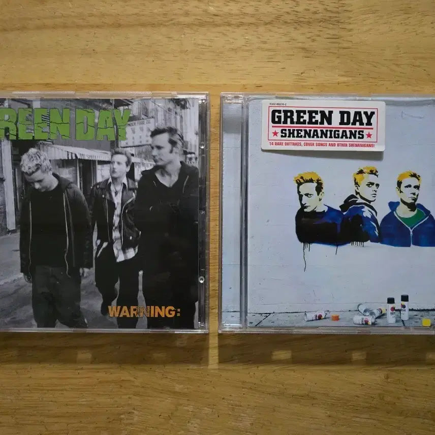 [BUNJANG] Green Day Warning & Shenanigans 2CD Set / CD 음반 Green Day 그린데이 앨범 2장