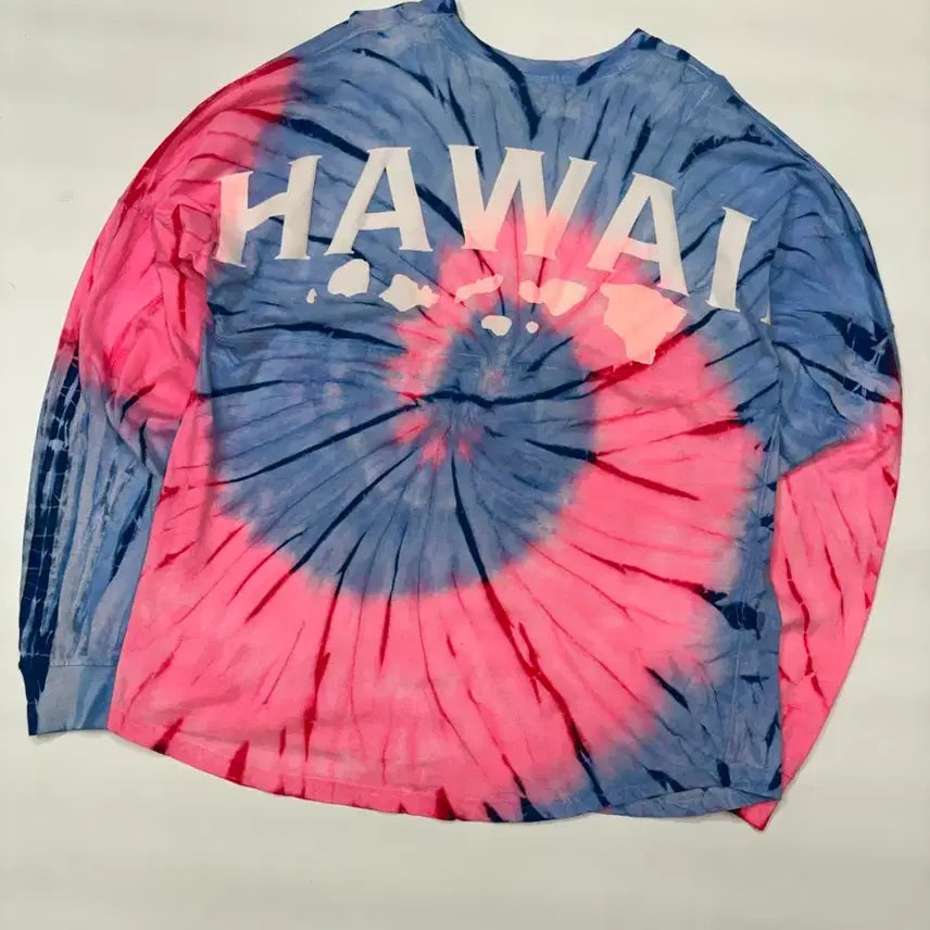 [BUNJANG] R&R Hawaii Tie-Dye Long Sleeve T-Shirt / R&R HAWAII 하와이 타이다이 롱슬리브 긴팔 티셔츠