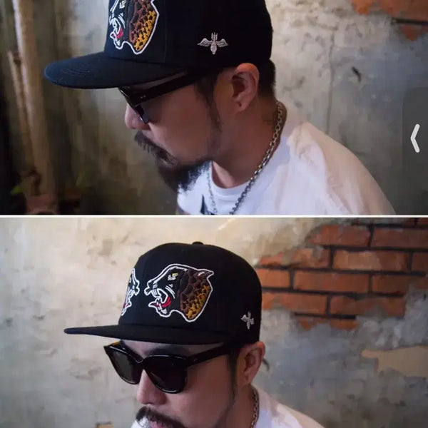 [BUNJANG] LEATA Smilodon Twins 6-Panel Cap / [OS] 리타 LEATA Smilodon twins 6패널 캡