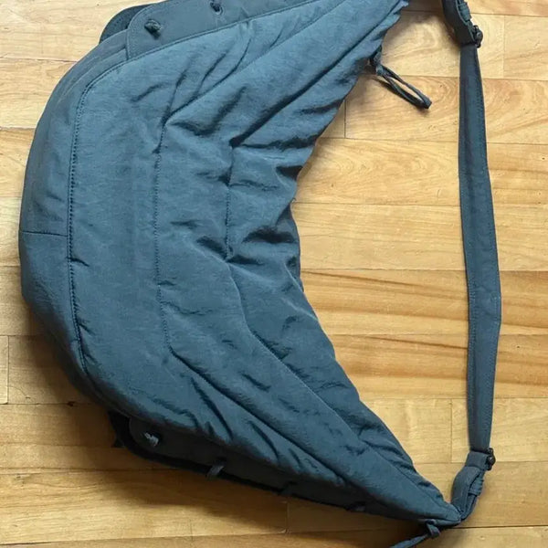 [BUNJANG] Lemaire Soft Game Bag Large Asphalt / 르메르 소프트 게임백 라지 아스팔트