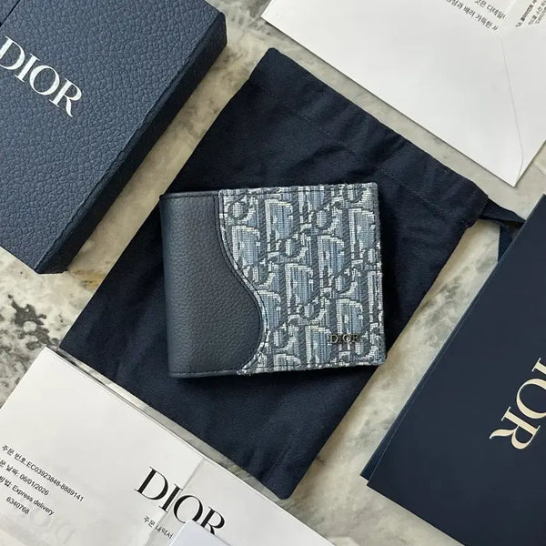 [BUNJANG] Dior Saddle Compact Wallet / [풀구성]디올 새들 컴팩트 반지갑
