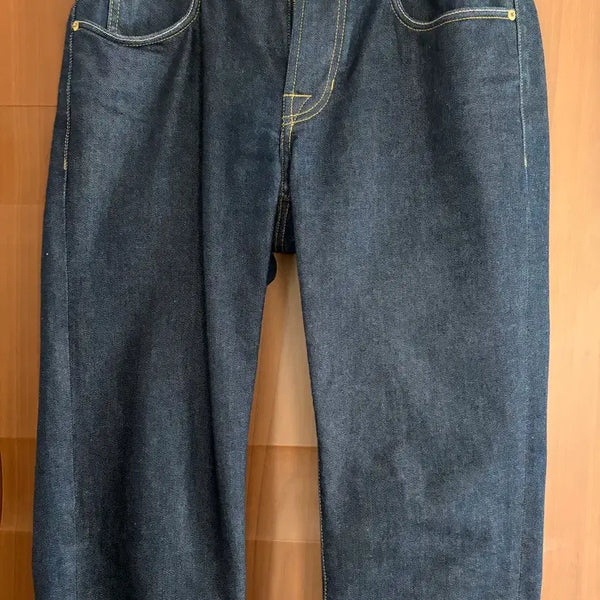 [BUNJANG] Bastong 701 Dark Wash Denim Jeans Size 32 / [바스통] 701 진청데님 32사이즈