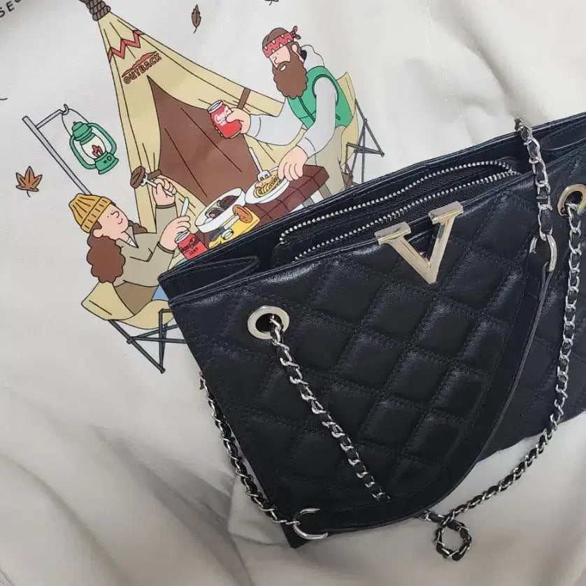 [BUNJANG] Giselle Leather Handbag / 지젤가죽핸드백