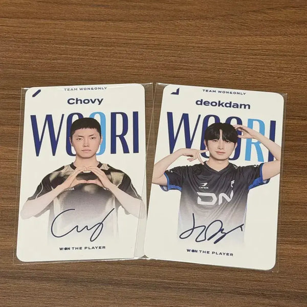 [BUNJANG] LCK Woori Bank Photocard Chovy Deokdam / LCK 우리은행 포토카드 쵸비 Chovy
