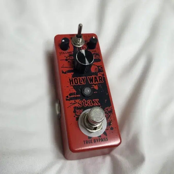 [BUNJANG] Holy War High Gain Distortion Guitar Effect Pedal / Holy War 하이게인 디스토션 기타 이펙터 페달 택포가격입니다