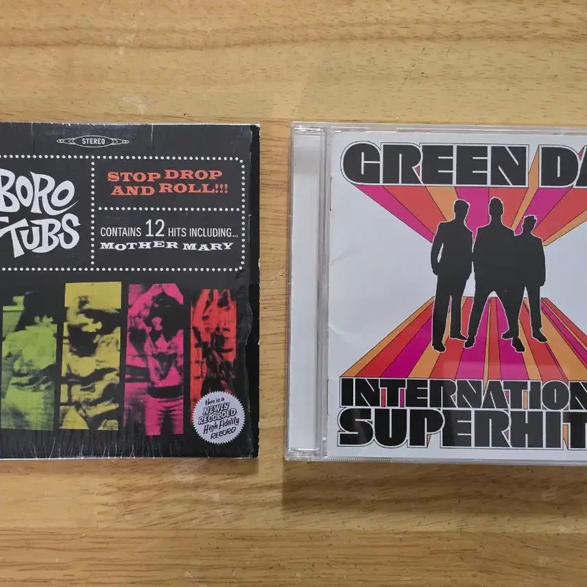 [BUNJANG] Green Day 2CD Set: International Superhits! & Stop Drop And Roll!!! / CD 음반 Green Day 그린데이 앨범 2장