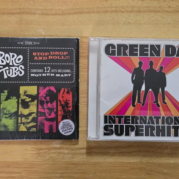 [BUNJANG] Green Day 2CD Set: International Superhits! & Stop Drop And Roll!!! / CD 음반 Green Day 그린데이 앨범 2장