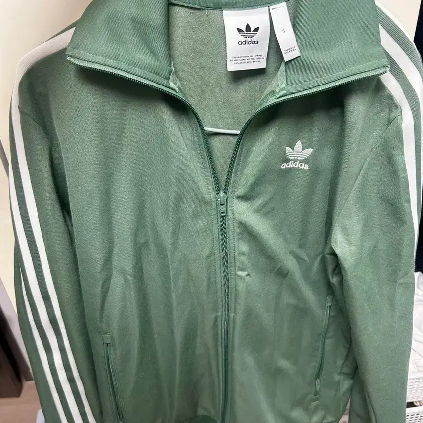 [BUNJANG] Adidas Three-Stripes Track Top Jersey Green Size S / 아디다스 삼선 트랙탑 져지 그린 S사이즈 (90-95)