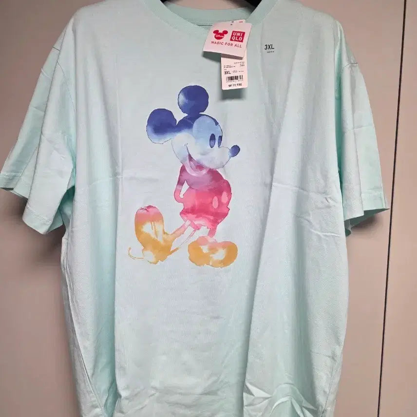 [BUNJANG] Uniqlo Mickey Mouse T-Shirt 3XL / 유니클로 미키마우스 티셔츠 3XL