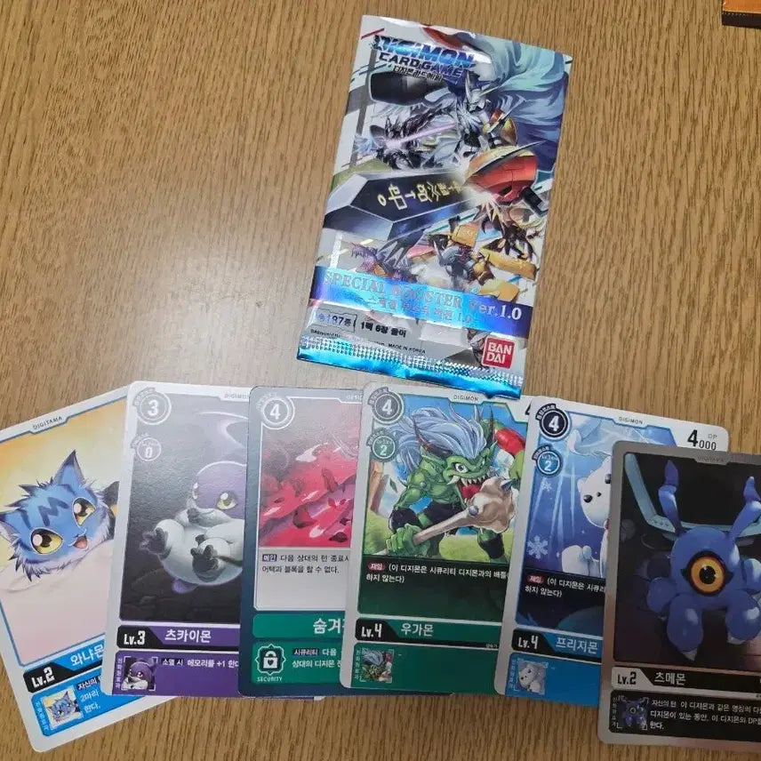 [BUNJANG] Digimon Card Special Booster Version / kccf 행사 디지몬 카드 스페셜 부스터 버전