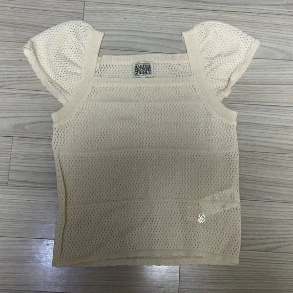 [BUNJANG] Marithe Francois Girbaud Short Sleeve Knit / 마리떼 반팔니트