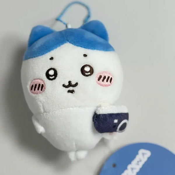 [BUNJANG] Monjakki Hachiware Stress Ball Plush Keychain 10cm / 먼작귀 하치와레 가르마 스트레스볼 인형 키링 10cm 새상품 정품