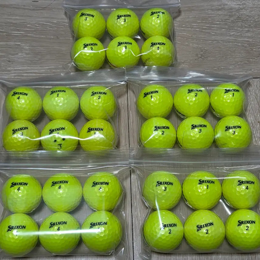 [BUNJANG] Srixon Z-Star A-Grade Used Golf Balls (30-Ball Pack) / 스릭슨 z스타 A급 3피스 4피스 컬러 로스트볼 30구 중고골프공