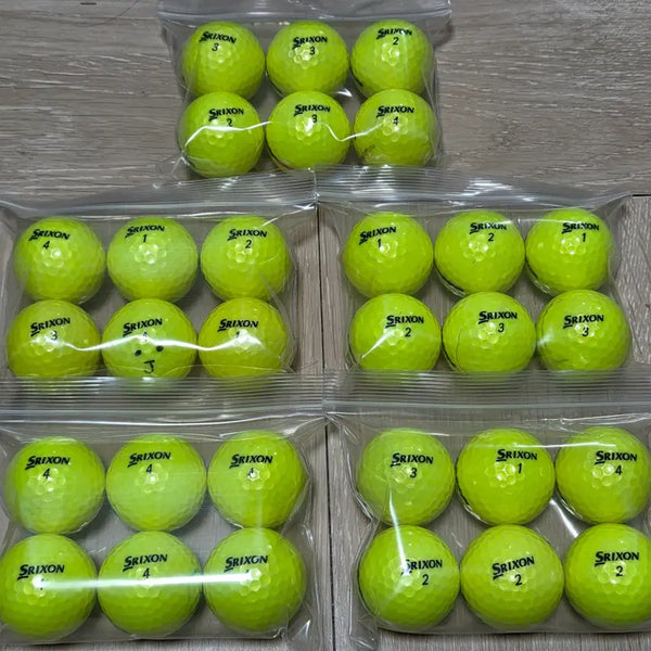 [BUNJANG] Srixon Z-Star A-Grade Used Golf Balls (30-Ball Pack) / 스릭슨 z스타 A급 3피스 4피스 컬러 로스트볼 30구 중고골프공