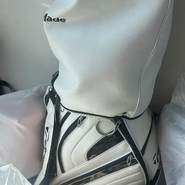 [BUNJANG] TaylorMade Golf Bag White / 테일러메이드 골프백 화이트