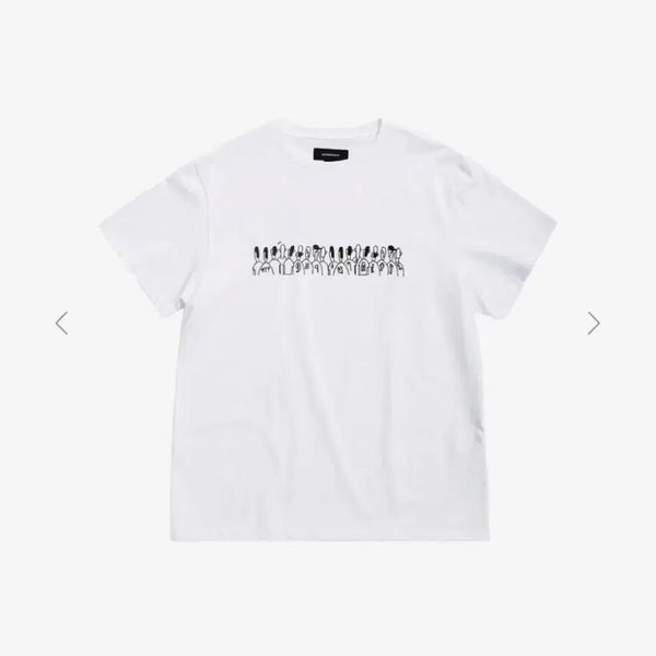 [BUNJANG] 999 Humanity 4th Anniversary Human Community T-Shirt (L) / 999휴머니티 4주년 기념 휴먼커뮤니티 티셔츠 L (새상품)