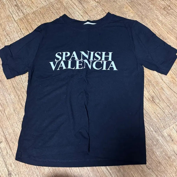 [BUNJANG] Bundle Set of 4 Black and White Short Sleeve T-shirts / 검정+흰색 반팔티셔츠 총4벌일괄판매) 여름반팔티 레터링티셔츠 라운드넥