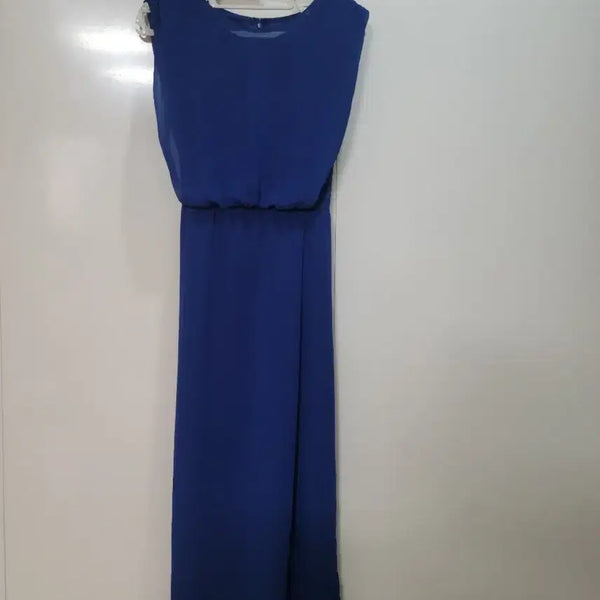 [BUNJANG] She's Miss Blue Sleeveless Dress Size 55 / 쉬즈미스 블루 민소매 원피스 55