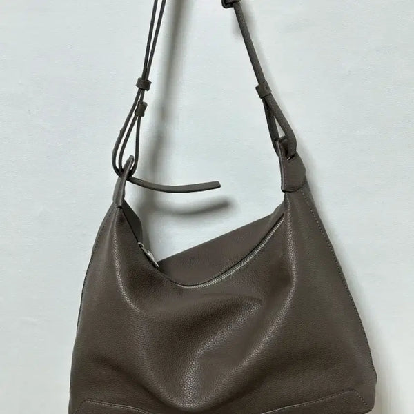 [BUNJANG] My Taste Gray Hobo Bag / 마이테이스트 그레이 호보백