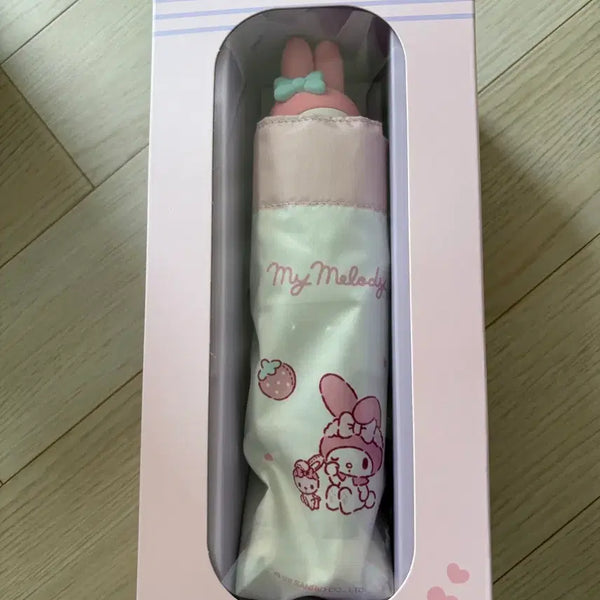 [BUNJANG] Sanrio My Melody 3-Section Umbrella (Sealed) / 마이멜로디 3단 우산 정품 미개봉