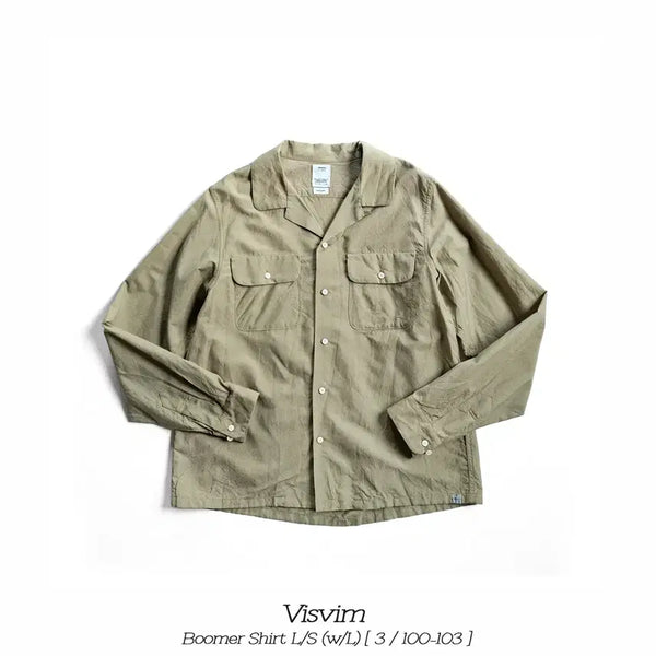 [BUNJANG] Visvim Linen Wool Boomer Shirt Size 3 / 비즈빔 린넨 울 부머 셔츠 3사이즈