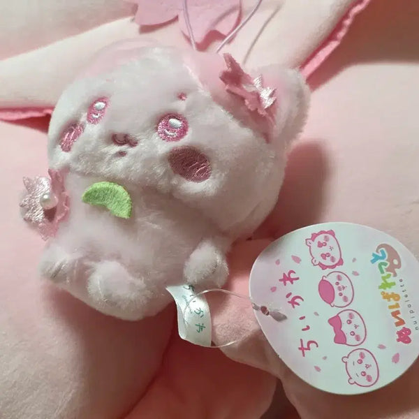 [BUNJANG] Monjya Suzuki Hachiware Sakura Mascot / 먼작귀 하치와레 벚꽃 사쿠라 마스코트