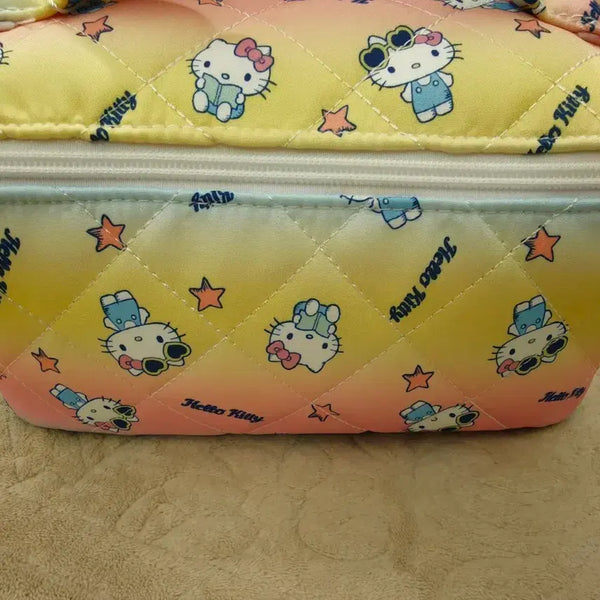 [BUNJANG] Hello Kitty Pastel Quilting Pouch / 헬로키티 파스텔 퀼팅 파우치