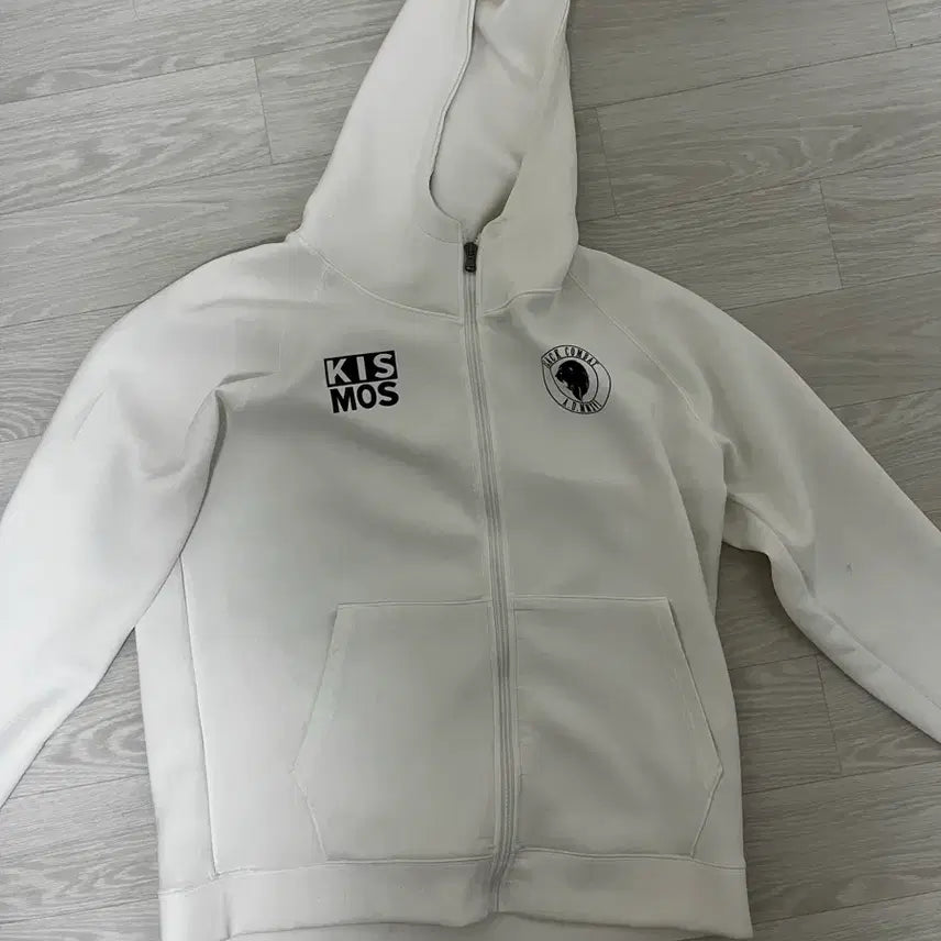 [BUNJANG] KISSESMOS Black Combat Zip-Up Hoodie XL / 키스모스 블랙컴뱃 후드집업 XL