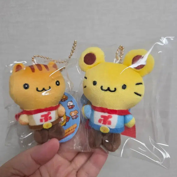 [BUNJANG] Pompompurin "Hero Series" Superman & Bagel Plush Set / 폼폼푸린 무뉴구루미 히어로 슈퍼맨 스콘 베이글 2개세트