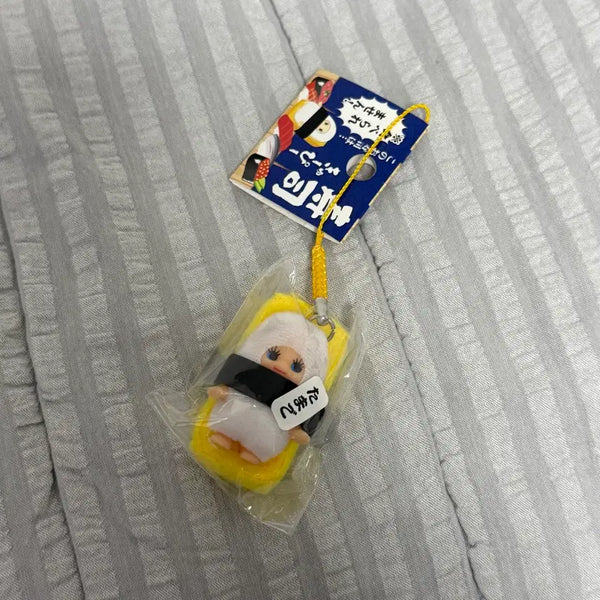 [BUNJANG] Qpy Sushi Keychain Egg Sushi / 큐피 초밥 키링 계란초밥