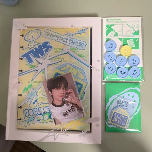 [BUNJANG] TWS 24/7:WITH:US Seoul Concert DVD Weverse POB Photocard Set / 투어스 콘서트 dvd tws24/7:with:us 서울+위버스특전포카