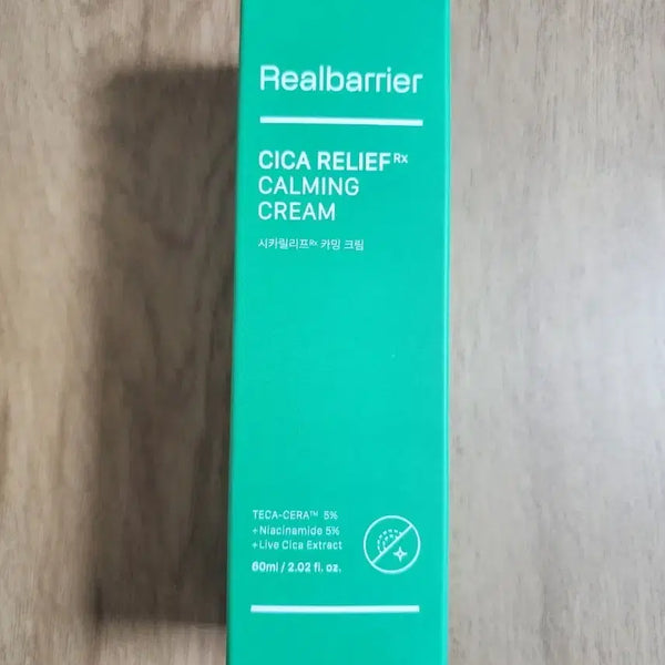 [BUNJANG] Real Barrier Cica Relief RX Calming Cream 60ml / 리얼베리어 시카릴리프RX 카밍 크림 60ml (새상품)