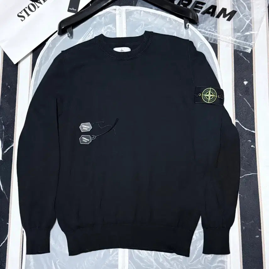 [BUNJANG] Stone Island Knit Black M / [24SS/M/A+]스톤아일랜드 니트 블랙 95