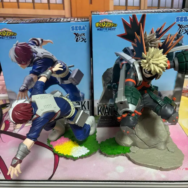 [BUNJANG] My Hero Academia Sega Figures Bakugo Todoroki Bundle Set / 일괄판매 히로아카 세가 피규어 바쿠고 토도로키