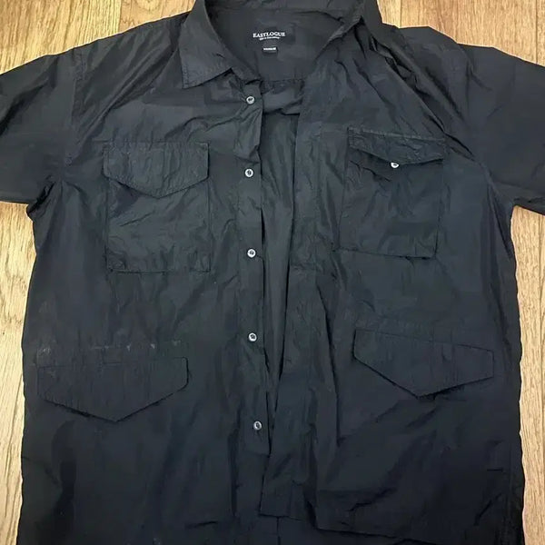 [BUNJANG] Eastlogg Short Sleeve Shirt Black M / 이스트로그 반팔셔츠 블랙 M 판매