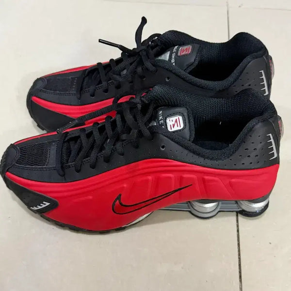[BUNJANG] Nike Shox R4 University Red Shoes / 나이키 샥스 r4 유니버시티 레드 260