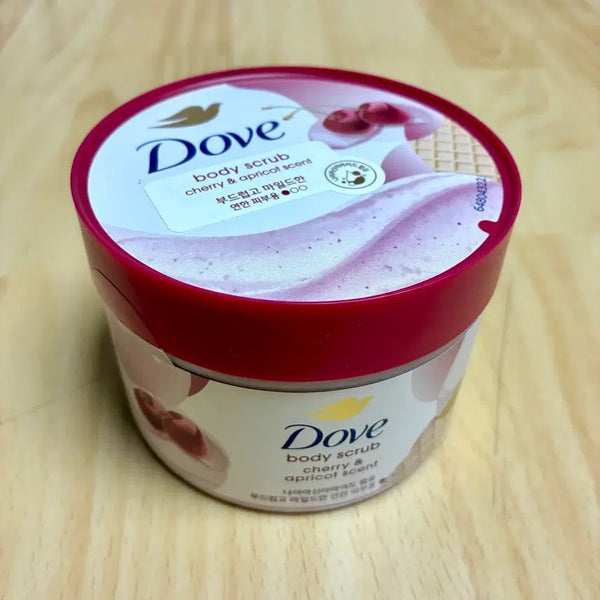 [BUNJANG] DOVE Cherry & Apricot Body Scrub (Sealed) / 미개봉,당일발송)도브 바디스크럽 체리 앤드 애프리콧 DOVE