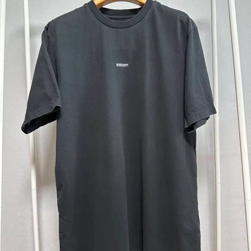 [BUNJANG] Supreme Typewriter Short Sleeve T-Shirt Black L / 22SS 슈프림 타이프라이터 반팔 티 블랙 L