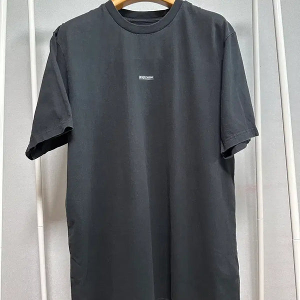 [BUNJANG] Supreme Typewriter Short Sleeve T-Shirt Black L / 22SS 슈프림 타이프라이터 반팔 티 블랙 L