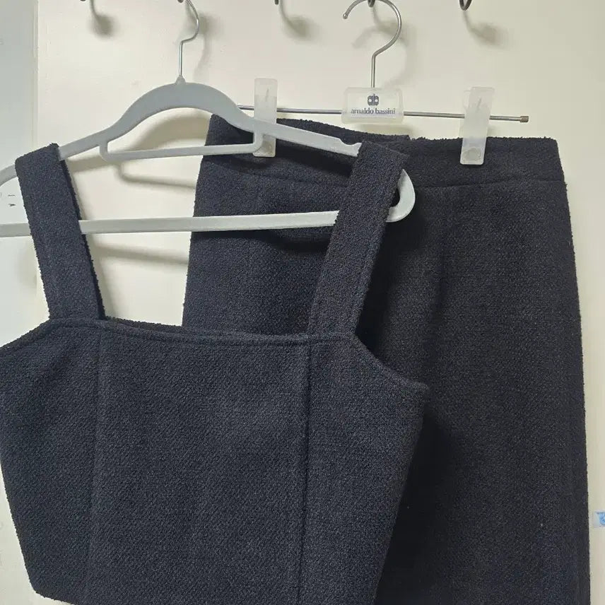 [BUNJANG] Benito Tweed Bustier and Skirt Set / 베니토 트위드 하객룩 오피스룩 셋업