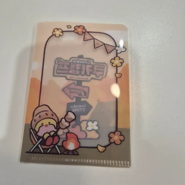 [BUNJANG] Cookie Run Cookie Camp Illustration Card Sleeve / 쿠티런 쿠키캠프 일러스트 카드 슬리브
