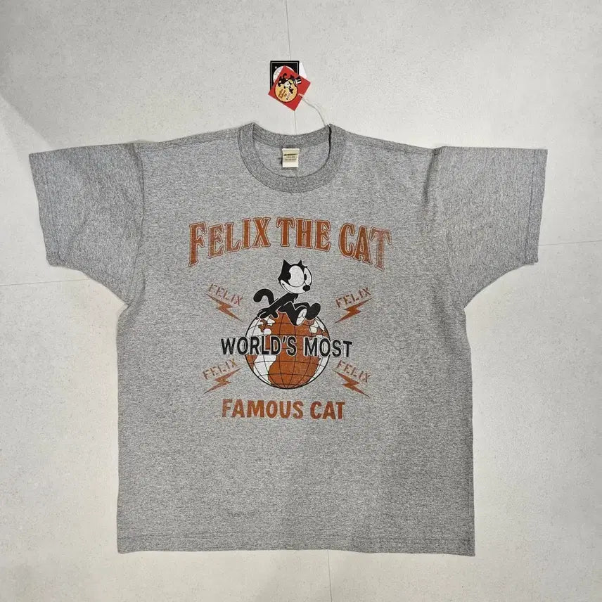 [BUNJANG] Toys McCoy Felix the Cat T-Shirt / [2XL]토이즈맥코이 펠릭스 더 캣 반팔